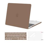 MOSISO Coque Compatible avec MacBook Pro 13 M1 M2 2026-2016,Brun Caramel