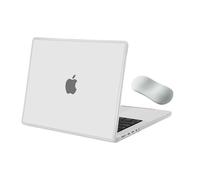 MOSISO Coque Compatible avec MacBook Pro 14 Pouces M5 M4 M3 M2 M1 2026-2021 | Coque Rigide Cadre TPU Souple Anti-rayures&Anti-traces Doigts,Repose-poignets avec Coussin d'Air,Givré