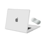 MOSISO Coque Compatible avec MacBook Pro 16 Pouces M5 M4 M3 M2 M1 2026-2021 | Coque Rigide Cadre TPU Souple Anti-rayures&Anti-traces Doigts,Repose-poignets avec Coussin d'Air,Givré
