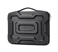 MOSISO Housse 15-16 Pouces Rigide EVA Mécanique Géométrique avec Poignée | Housse Étui Rigide Laptop 15,6 Pouces,Sacoche Étanche & Antichoc Compatible avec MacBook HP Dell,Noir