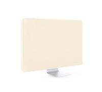 MOSISO Housse Moniteur Polyester Anti-poussière 26, 27, 28, 29 Pouces LCD/LED/HD Panneau d'affichage Protection Écran Anti-Statique Compatible avec 26-29 Pouces PC et TV,Beige