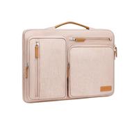 MOSISO Housse Ordinateur 16 Pouces Compatible avec MacBook Pro 16, HP, Acer, Dell, Lenovo, ASUS, 15-15,6 Pouces Notebook,Sac Ouvert Latérale avec 4 Poches Zippées&Poignée,Kaki