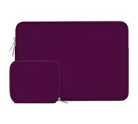 MOSISO Housse Ordinateur Portable 13-13,3 Pouces Compatible avec MacBook Air/Pro 13/Pro 14 M5 M4 M3 M2 M1, HP Dell ASUS Lenovo,Laptop Sleeve Néoprène Sac avec Petite Pochette,Violet Magenta