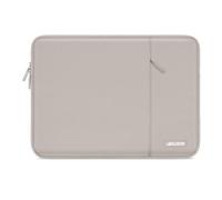 MOSISO Housse Ordinateur Portable 13,3 Pouces,Compatible avec MacBook Air/Pro 13/Pro 14 M5 M4 M3 M2 M1,HP Dell ASUS Lenovo,13-13,3" Laptop Sleeve Polyester Verticale Sac avec Poche,Gris Roche