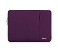 MOSISO Housse Ordinateur Portable 14 Pouces avec Poche,Magenta Violet | 14 Pouces Laptop Sleeve Polyester Verticale Sac Compatible avec HP Lenovo Dell ASUS Acer, HP Stream, Dell Latitude