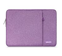 MOSISO Housse Ordinateur Portable 14 Pouces, Compatible avec HP Lenovo Dell ASUS Acer, HP Stream, Dell Latitude, Lenovo IdeaPad,Laptop Sleeve Polyester Verticale Sac avec Poche,Ultra Violet