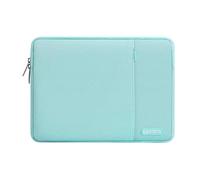 MOSISO Housse Ordinateur Portable 14 Pouces, Compatible avec HP Lenovo Dell ASUS Acer, HP Stream, Dell Latitude, Lenovo IdeaPad,Laptop Sleeve Polyester Verticale Sac avec Poche,Mint Bleu