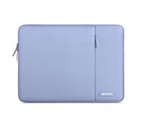 MOSISO Housse Ordinateur Portable 15 Pouces,Compatible avec MacBook Air 15 M4 A3241 M3 A3114 M2 A2941 2025-2023, Dell XPS 15,Laptop Sleeve Polyester Verticale Sac avec Poche,Bleu Céruléen