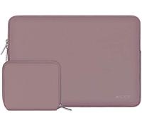 MOSISO Housse Ordinateur Portable 16 Pouces,Compatible avec MacBook Pro 16 M5 M4 M3 M2 M1,HP Acer Dell Lenovo ASUS,15-15,6 Pouces Laptop Sleeve Néoprène Sac avec Petite Pochette,Rouge Brique