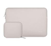 MOSISO Housse Ordinateur Portable 16 Pouces,Compatible avec MacBook Pro 16 M5 M4 M3 M2 M1,HP Acer Dell Lenovo ASUS,15-15,6 Pouces Laptop Sleeve Néoprène Sac avec Petite Pochette,Gris Roche
