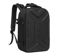 MOSISO Sac a Dos Appareil Photo,DSLR/SLR/Mirrorless Photographe avec 15-16 Pouces PC Compartiment,Géométrique Artistique Étanche Sacoche Rigide Compatible avec Canon/Nikon/Sony,Noir