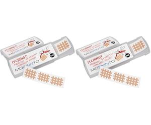 Moskinto - Lot de 48 pansements anti-moustiques - À utiliser en cas de démangeaisons et de gonflement après les piqûres de moustiques, taons, abeilles et mouches