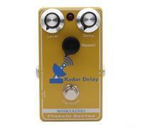 MoskyAudiol Pédale d'overdrive pour effets de guitare True Bypass avec contrôle de mise au point, sensibilité tactile dynamique, corps en métal, 11,5 x 6,5 x 5,5 cm (P)