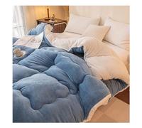 MosnesrtCouette en Velours d'agneau Double Chaude Gonflant Édredon, Douce et Luxueuse, Convient pour Polaire d'agneau King Size d'Automne et Hiver, 220x240cm