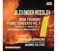 Mosolov:Iron Foundry [Steffen Schleiermacher; Ringela Riemke; Natalia Pschenitschnikova; Rundfunk-Sinfonieorchester Berlin, Johannes Kalitzke] [CAPRICCIO: C5241] by Steffen Schleiermacher