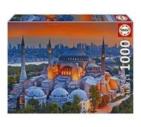 Educa Borrás Puzzle Mosquée Bleue, Istanbul – 1000 pièces – Architecture et monument