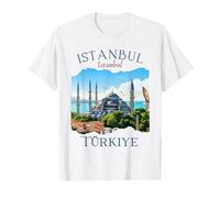 Mosquée bleue Istanbul Turquie Souvenir Sultan Ahmed Mosquée T-Shirt