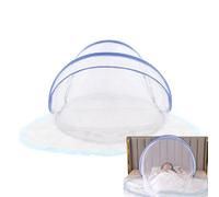 Mosquiito Filet de lit de voyage pliable | Filet de couchage en maille pour camping, lit pliable en plein air, sieste au sol, lit de tête pour petit ami, mari, randonnée, dortoir d'étudiant