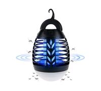 Mosquito Killer Lamp 2 in 1 Outdoor Camping Lamp IPX6 Waterproof USB Charging Portable with Hook