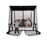 mosquito net for terrace, zippercompatible hammock net, mesh protection 125x185x205cm