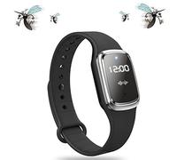 Mosquito Pro,Anti Moustique,Bracelet Anti Moustique,Bracelet Répulsif Anti-moustiques Ultrasonique,Montre Bracelet Electronique Anti Moustique,Pour Intérieur Et Extérieur,Noir