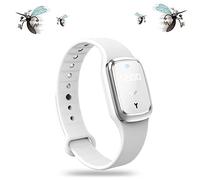 Mosquito Pro,Anti Moustique,Bracelet Anti Moustique,Bracelet Répulsif Anti-moustiques Ultrasonique,Montre Bracelet Electronique Anti Moustique,Pour Intérieur Et Extérieur,Blanc