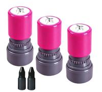 Mosquito Stamp, Funny Self Inking Mosquito Ink Stamp for Party & Office Pranks, Smashed Bug Print Novelty Toy (Style A)
