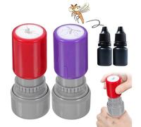 Mosquito Stamp Prank, Self-Inking Smashed Mosquito Stamp, Realistic Dead with ABS Housing, Funny Novelty Stamper for Office Jokes, Party Games, Gifts for Friends and Family