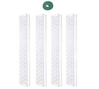 Moss Pole, Moss Pole for Monstera, Stackable Plant Moss Pole, 17 inch Plant Support, Indoor Climbing Plant Stand, Transparent Monstera Support, Monstera Plant Climber, Green Ivy Support Pole