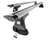 Mossa Barres de Toit alu adapté pour Toyota Hiace Van 1996-2012 Argent DK