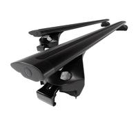Mossa Barres de Toit alu adapté pour Toyota Hilux VIII 2016-. Noir DBo
