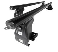Mossa Barres de Toit alu adapté pour Toyota RAV4 III SUV 2005-2012 Noir AD