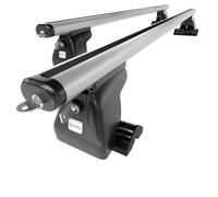 Mossa Barres de Toit en alu adaptés à Porsche Cayenne I 2002-2009 Argent AD