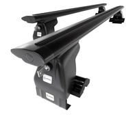 Mossa Barres de Toit en Aluminium adapté pour Ford Edge SUV (2007-2014) - Porte-Bagages de Voiture Noir - Toit Normal 2