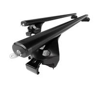 Mossa Barres de Toit en Aluminium adapté pour Toyota Yaris Cross SUV (2021- ) - Porte-Bagages de Voiture Noir - Rails intégrés 1