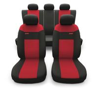 Mossa Housses de siège adaptées pour Fiat Punto Grande, Evo, 2012 (2005-2018) - Housse Siege Voiture universelles - Couverture Siege - RSL-RD