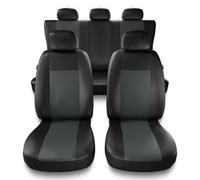 Mossa Housses de siège adaptées pour Mitsubishi L200 I, II, III, IV, V, VI (1993- ) - Housse Siege Voiture universelles - Couverture Siege - CM-G