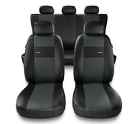Mossa Housses de siège adaptées pour Mitsubishi L200 I, II, III, IV, V, VI (1993- ) - Housse Siege Voiture universelles - Couverture Siege - XL-G