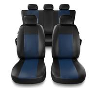 Mossa Housses de siège adaptées pour Peugeot 607 (2000-2010) - Housse Siege Voiture universelles - Couverture Siege - CM-BL