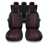 Mossa Housses de siège adaptées pour VW Volkswagen Caddy I, II, III, IV (1983-2019) - Housse Siege Voiture universelles - Couverture Siege - PF-RD