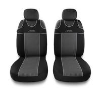 Mossa Housses de siège Avant adaptées pour Mitsubishi L200 I, II, III, IV, V, VI (1993- ) - TS-2