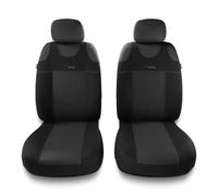 Mossa Housses de siège Avant adaptées pour Mitsubishi L200 I, II, III, IV, V, VI (1993- ) - TS-3