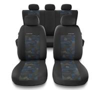 Mossa Housses siège adaptées pour Ford Ranger IV V VI Pick-Up 1998-. Une-BL