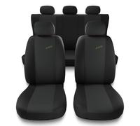 Mossa Housses siège adaptées pour Nissan Micra II III IV V 1992-2023 X.R-G1 | Hayon, Cabriolet