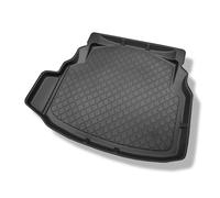Mossa Tapis de Coffre adapté à Mercedes-Benz W204 Berline (04.2007-02.2014) - bac de Coffre - Protection de Coffre Voiture - G1