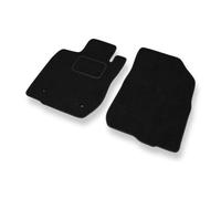Mossa Tapis de Sol adaptés pour Dacia Logan I Hayon 2004-2012 2 pcs Noir S