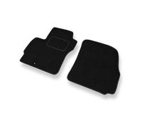 Mossa Tapis de Sol adaptés pour Mazda 5 I Monospace 2006-2010 2 pcs Noir S