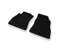 Mossa Tapis de Sol adaptés pour Nissan Pulsar Hayon 2014-2018 2 pcs Noir S
