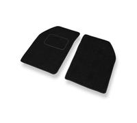 Mossa Tapis de Sol adaptés pour Renault Kangoo I Van 1997-2007 2 pcs Noir S