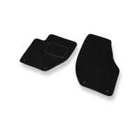 Mossa Tapis de Sol adaptés pour Volvo V40 II Hayon (2012-2019) 2 pcs Noir S